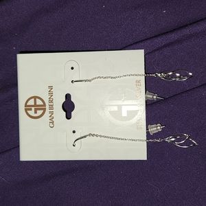 Giani Bernini Corkscrew Threader Earrings in Sterling Silver